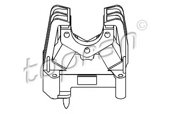 Imagine Suport motor TOPRAN 205 137