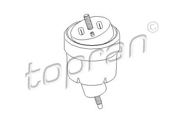 Imagine Suport motor TOPRAN 205 165