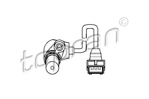 Imagine senzor turatie,management motor TOPRAN 205 887
