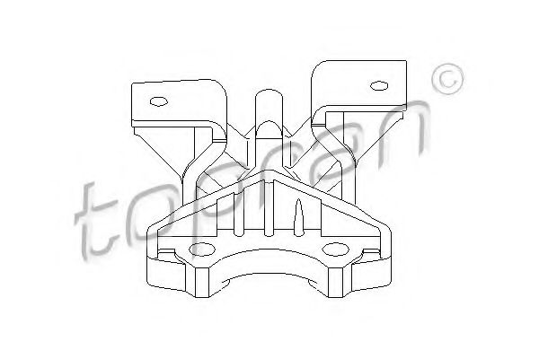 Imagine Suport motor TOPRAN 206 156