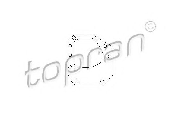 Imagine Garnitura, carcasa cutie viteza - transmisie TOPRAN 206 568