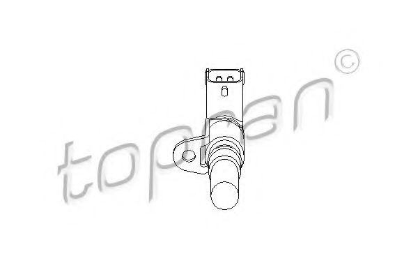 Imagine senzor turatie,management motor TOPRAN 207 062