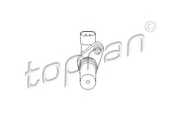 Imagine senzor turatie,management motor TOPRAN 207 067