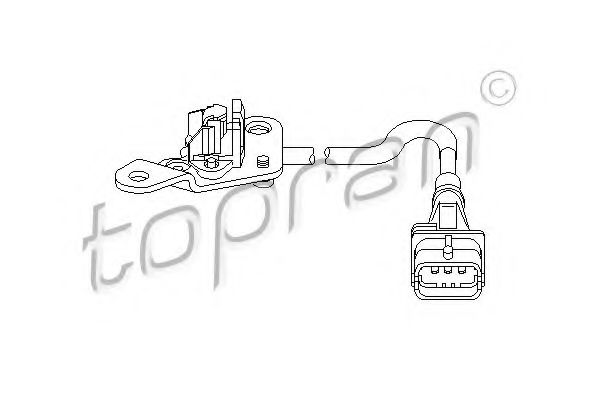 Imagine senzor turatie,management motor TOPRAN 207 416