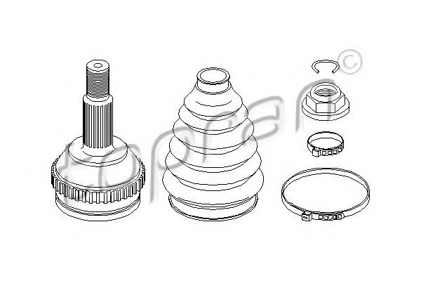 Imagine Set articulatie, planetara TOPRAN 301 073