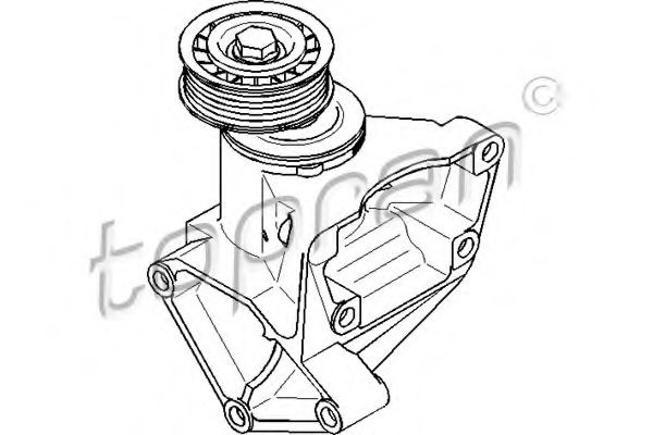 Imagine Intinzator curea, curea distributie TOPRAN 302 411