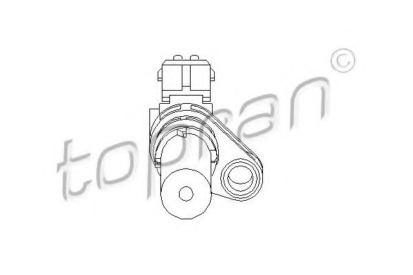 Imagine senzor turatie,management motor TOPRAN 302 650