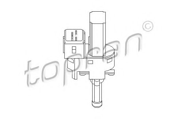 Imagine Comutator, actionare ambreiaj (Tempomat) TOPRAN 302 698