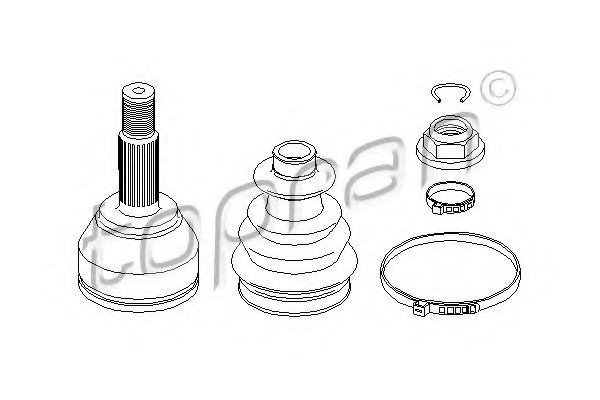 Imagine Set articulatie, planetara TOPRAN 304 003