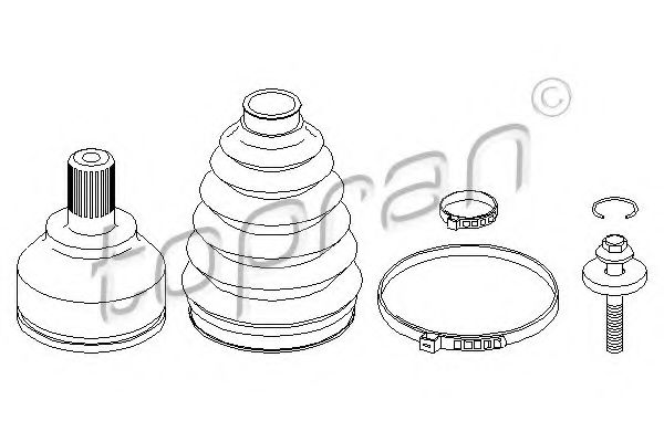 Imagine Set articulatie, planetara TOPRAN 304 007