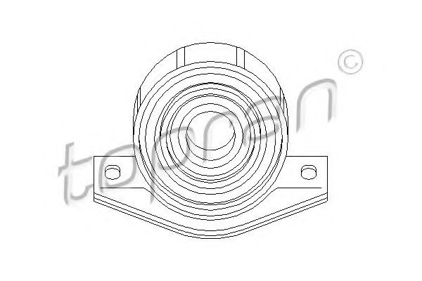 Imagine Suport, ax cardanic TOPRAN 400 126