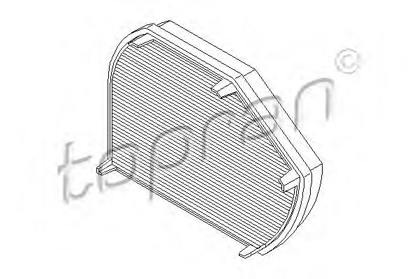 Imagine Filtru, aer habitaclu TOPRAN 400 202