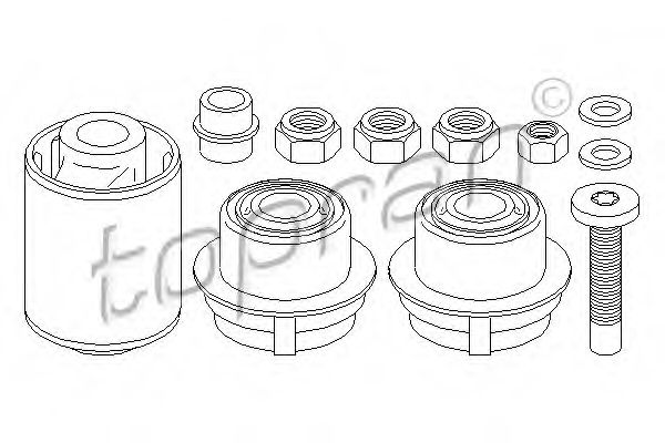 Set reparatie, bara stabilizatoare TOPRAN 400 334 #1