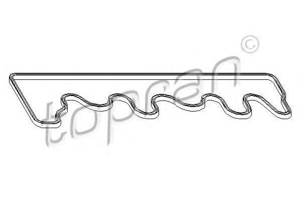 Imagine Garnitura, capac supape TOPRAN 401 090