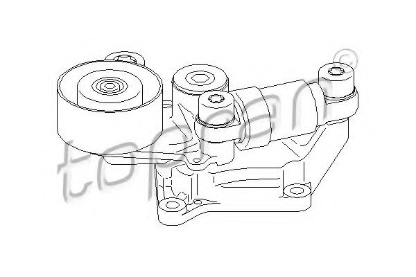 Imagine Intinzator curea, curea distributie TOPRAN 401 406