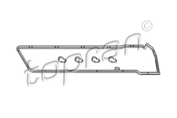 Imagine Set garnituri, Capac supape TOPRAN 401 456