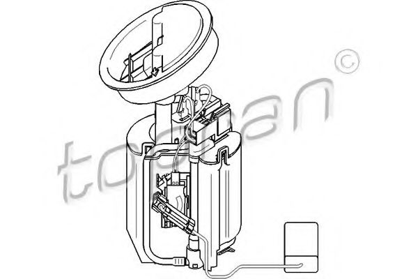 Imagine Pompa combustibil TOPRAN 401 636