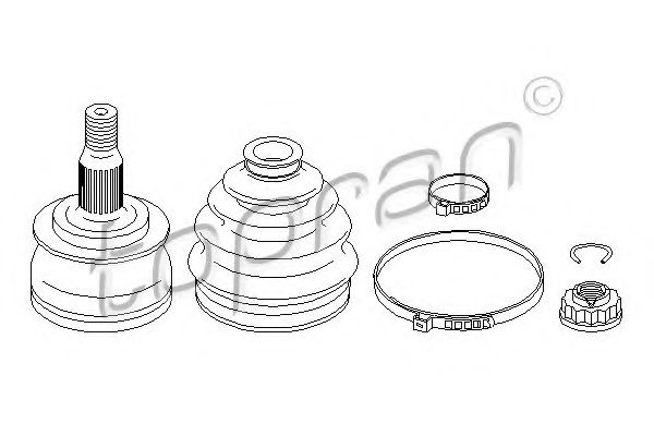 Imagine Set articulatie, planetara TOPRAN 401 686