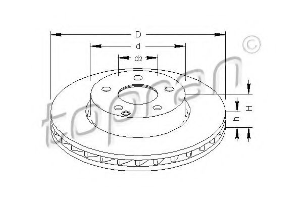 Imagine Disc frana TOPRAN 401 899