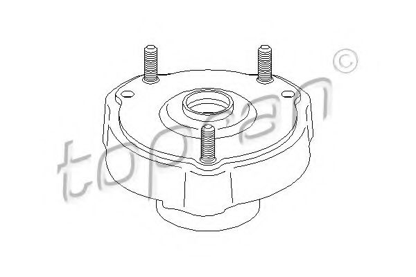 Imagine Rulment sarcina suport arc TOPRAN 407 800