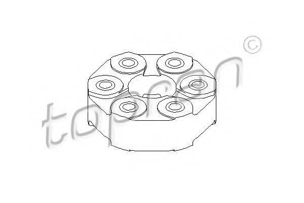 Imagine Articulatie, cardan TOPRAN 500 290