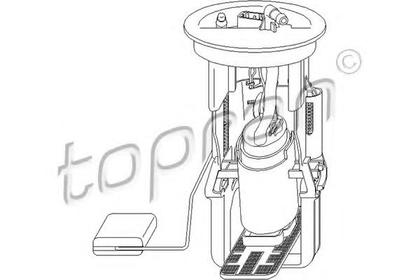 Imagine Pompa combustibil TOPRAN 500 823