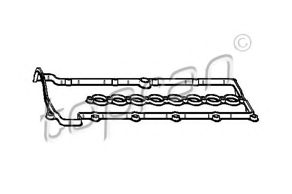 Imagine Garnitura, capac supape TOPRAN 500 939