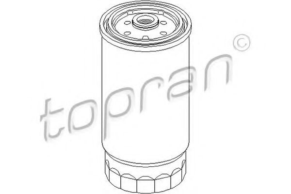 Imagine filtru combustibil TOPRAN 501 194