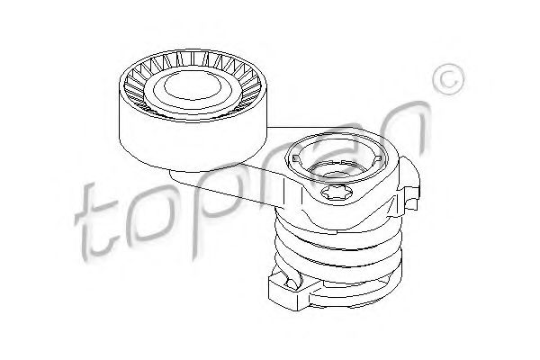 Imagine Intinzator curea, curea distributie TOPRAN 501 497