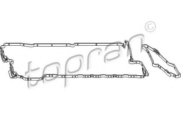 Imagine Set garnituri, Capac supape TOPRAN 501 671