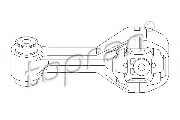 Imagine Suport motor TOPRAN 700 523