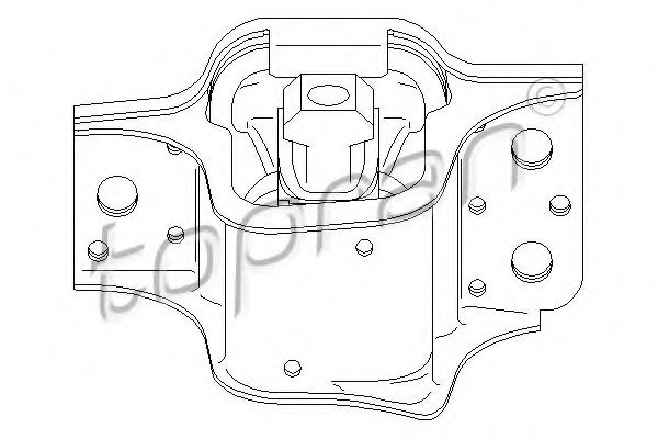 Imagine Suport motor TOPRAN 700 526