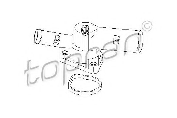 Imagine termostat,lichid racire TOPRAN 700 571