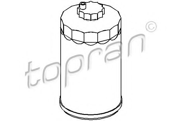 Imagine filtru combustibil TOPRAN 721 014
