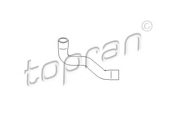 Imagine Furtun radiator TOPRAN 721 824