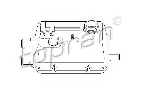 Imagine Vas de expansiune, racire TOPRAN 721 993