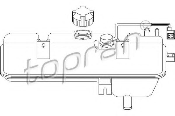 Imagine Vas de expansiune, racire TOPRAN 722 291