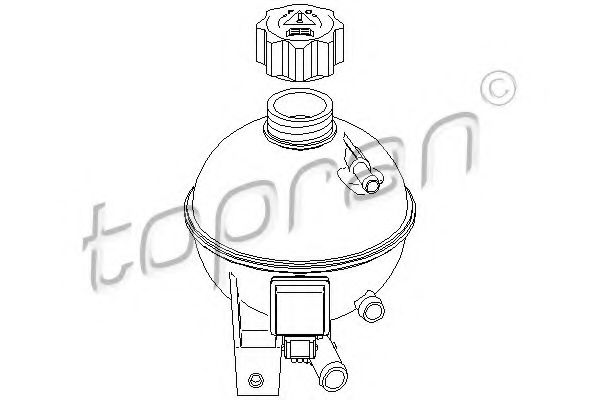 Imagine Vas de expansiune, racire TOPRAN 722 727