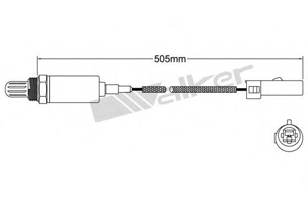 Imagine Sonda Lambda WALKER PRODUCTS 250-21005