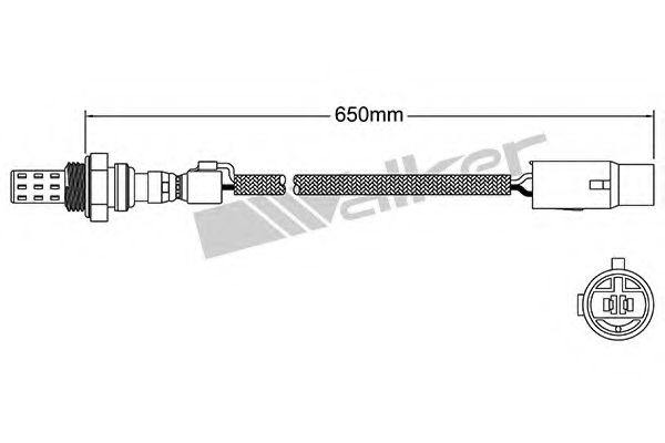 Imagine Sonda Lambda WALKER PRODUCTS 250-22002