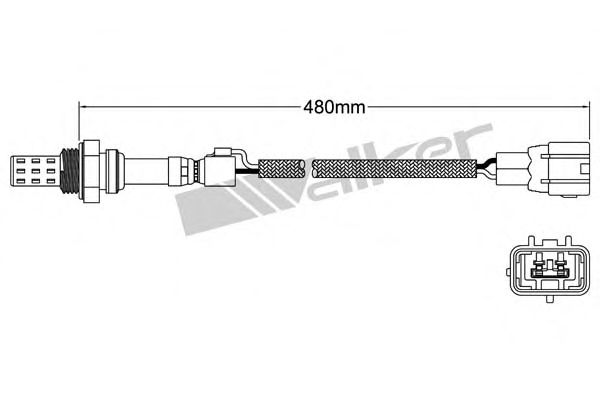 Imagine Sonda Lambda WALKER PRODUCTS 250-22003