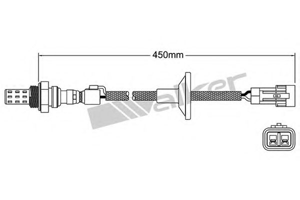 Imagine Sonda Lambda WALKER PRODUCTS 250-22009