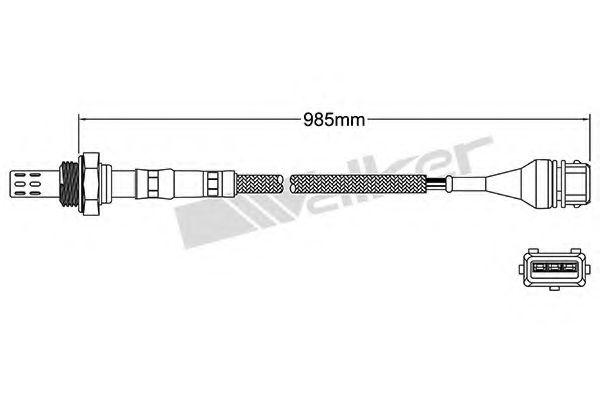 Imagine Sonda Lambda WALKER PRODUCTS 250-23018