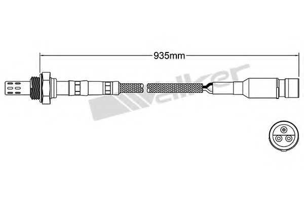 Imagine Sonda Lambda WALKER PRODUCTS 250-23029