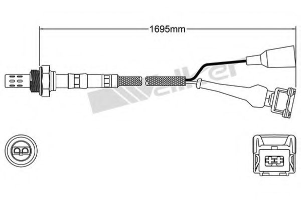 Imagine Sonda Lambda WALKER PRODUCTS 250-23069