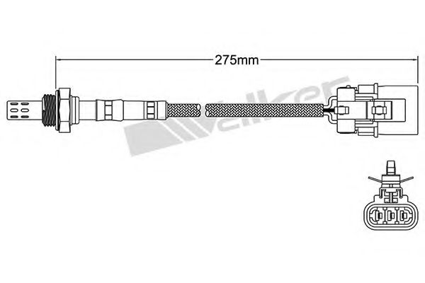 Imagine Sonda Lambda WALKER PRODUCTS 250-23075