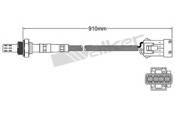 Imagine Sonda Lambda WALKER PRODUCTS 250-23080