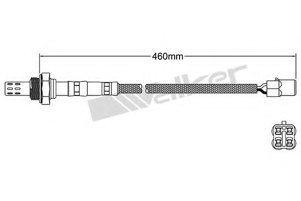 Imagine Sonda Lambda WALKER PRODUCTS 250-23083