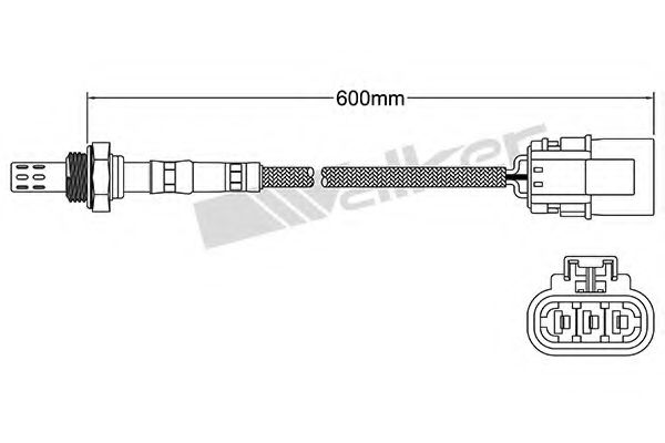 Imagine Sonda Lambda WALKER PRODUCTS 250-23087