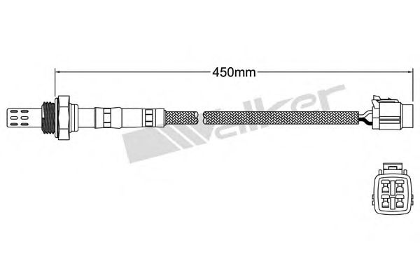 Imagine Sonda Lambda WALKER PRODUCTS 250-23088